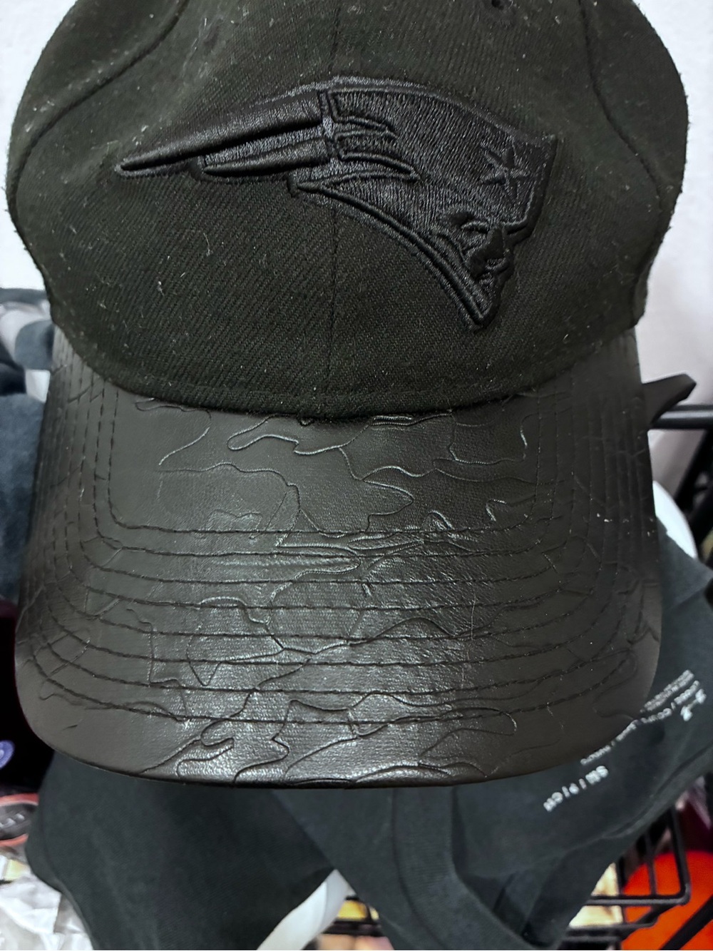 NFL Black Men's Embroidered Logo Baseball Cap